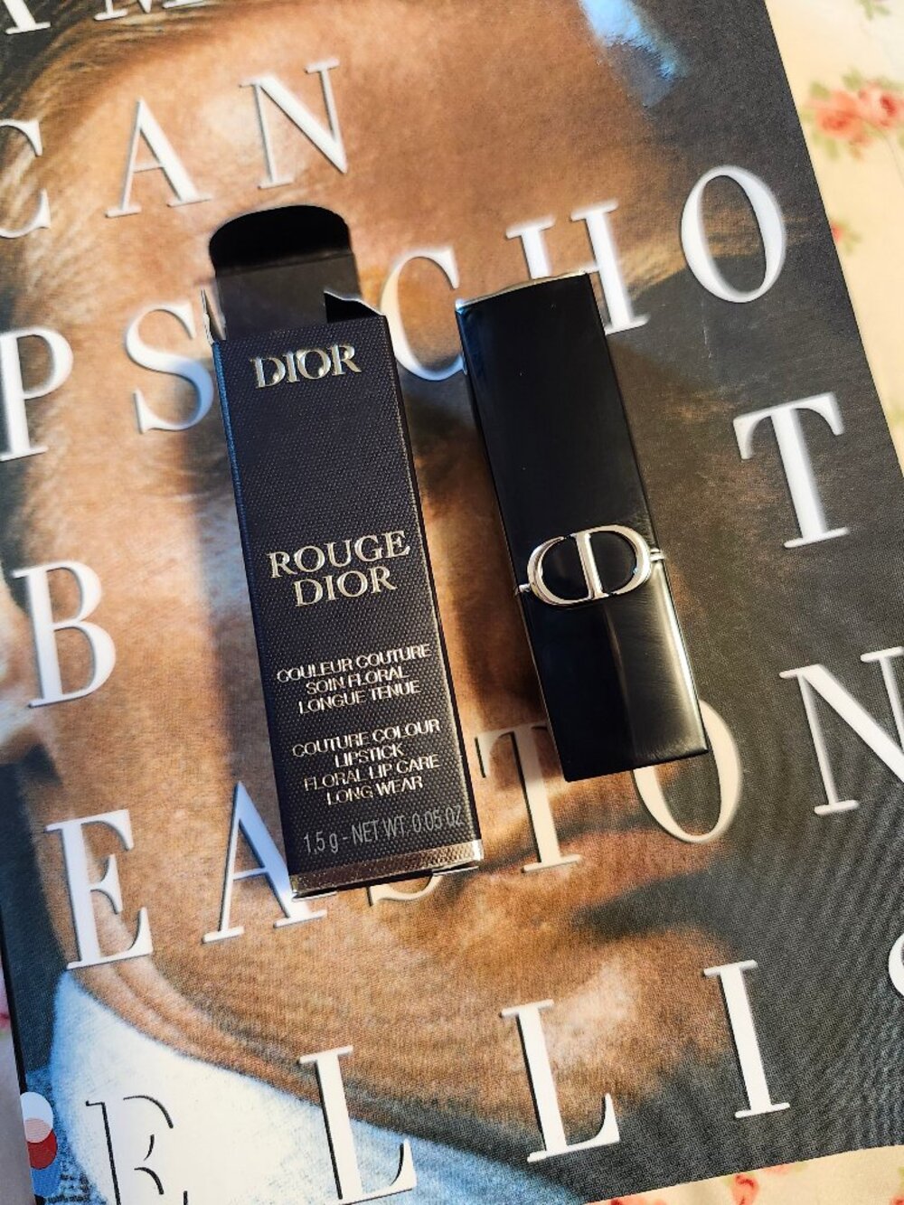 Rouge Dior 999 Satin Mini Lipstick